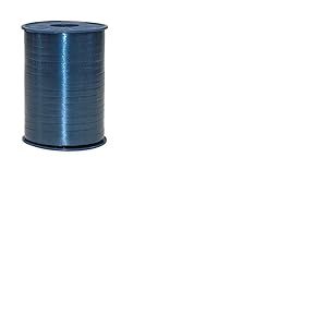 C.E. Pattberg AMERICA Ruban Paquet Cadeau bleu foncé, 250 m de Bolduc pour Emballage, Bolduc Largeur 10 mm, Accessoire de Décoration & Bricolage DIY, Ruban Décoratif pour Présents, en Toute Occasion