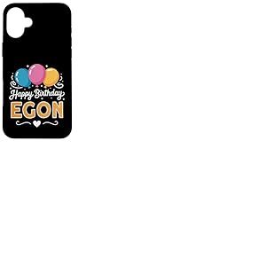 Joyeux Anniversaire en Disant Egon Coque pour iPhone 16 Plus