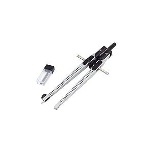 FABER-CASTELL 174472 - Compas à réglage rapide GRIP 2001, argent