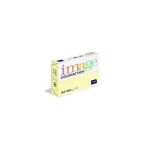 Image Coloraction - Papier de couleur Jaune Desert 160 g/m² A4 - Ramette de 250 feuilles