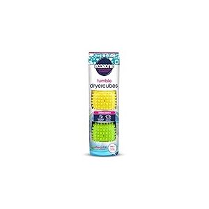 Ecozone Dryer Cubes, Tumble Dryer Balls - new softer material with variable node design. Pack of 2