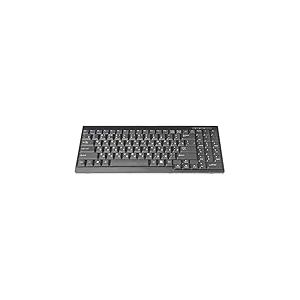 DIGITUS Clavier pour Consoles KVM LCD de, Disposition Russe, Noir