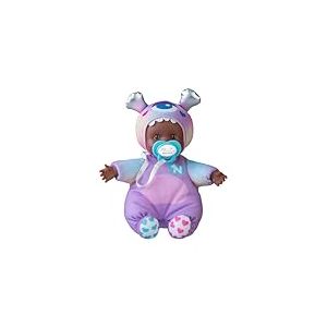 Nenuco - Monster Friends, Poupon 15 cm Corps Souple, Pyjama Petit Monstre, Modèle Violet, NFNB14