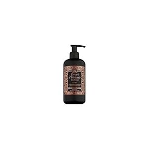 Tesori d'Oriente Savon liquide Hammam - 300 ml - Savon pour les mains aromatique à l'huile d'argan et fleur d'oranger - Distributeur de savon liquide à pompe pour un nettoyage en douceur - rituel de