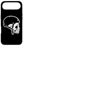 T&ecirc;te de Mort avec Casque de Skateboard Coque pour iPhone Air