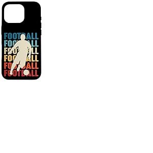 Foot Football Footballeur Joueur de Foot garçon Enfant Retro Coque pour iPhone 16 Pro