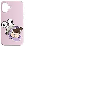 Disney and Pixar’s Monsters, Inc. Boo Big Face Costume Coque pour iPhone 16 Plus