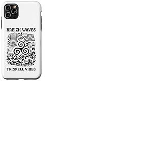 Bretagne Triskell Identit&eacute; Bretonne Oc&eacute;an Symbole Breton Coque pour iPhone 11 Pro Max
