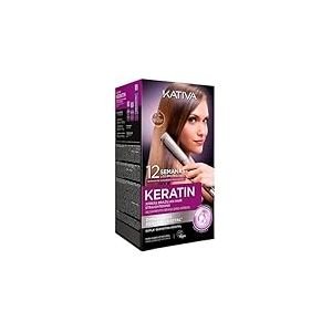 KATIVA &ndash; Kit Lissage Br&eacute;silien V&eacute;g&eacute;talien Xpress &agrave; Double K&eacute;ratine | Sans Formol | Lissage Durable et Naturel | Anti-Frisottis, Hydratation & Brillance | R&eacute;sultat Professionnel &agrave; Domicile