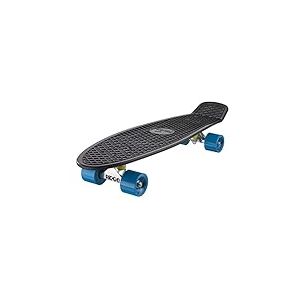 Ridge Retro 27 Skateboard complet Noir/Bleu 27" x 7,5" - 69 cm