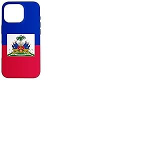 Drapeau haïtien d'Haïti Coque pour iPhone 16 Pro