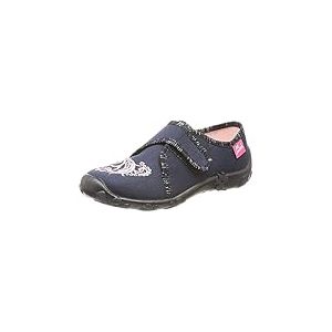 Beck Fille Romantique Mocassin, Bleu Fonc&eacute;, 23 EU