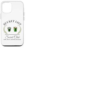 Ma liste de seau pour joueur de golf et seau à bière Coque pour iPhone 12/12 Pro