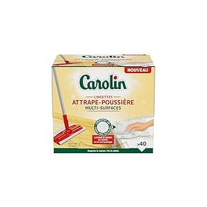 Carolin Lingettes Attrape Poussière x40