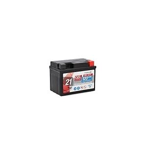 CARTEC Batterie Moto YTX4L-BS, 4Ah, 70A, Technologie Gel Batterie de Démarrage Moto, Qualité D'Origine, Résistante au Cyclage, Stockable, sans Entretien, Petite