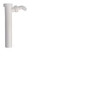 Sanitop-Wingenroth 22189 4 Tube de réglage pour Siphon de lavabo, 1 1/4", Blanc-1 1/2" x 40 x 200 mm-1 Angle, Weiß | 1 1/2 Zoll x 40 x 200 mm | 1 Winkel