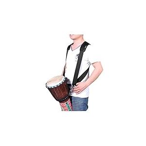 Sangle d'&eacute;paule r&eacute;glable pour djemb&eacute; avec coussinet &eacute;pais africain pour tambour, ceinture confortable pour instrument de percussion