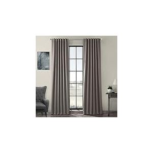 moitié Prix Drapes Boch-134308 Rideau Occultant – 84, Gris Neutre, 50 x 120