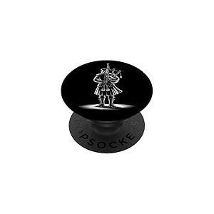 Cornemuse en écossais - Cornemuse écossaise PopSockets PopGrip Adhésif