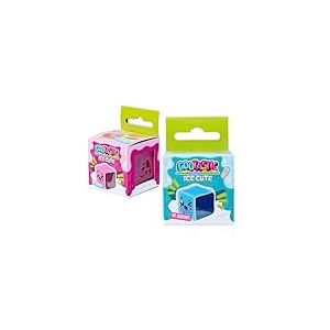 Simba 105953998 Gootastic Ice Cute Cube à écraser pour Enfants et Adultes (5 x 5 cm) – Balle Anti-Stress en Forme de Cube pour soulager Le Stress à partir de 3 Ans – 2 Couleurs aléatoires