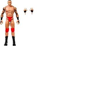 Mattel WWE Figurine articul&eacute;e &Eacute;lite Grands Champions Randy Orton de 15 cm, avec Mains interchangeables et Tenue de Combat (Les Styles Peuvent Varier), JHV12