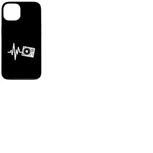 Platine Heartbeat DJ Vinyl Record Music Line Coque pour iPhone 13