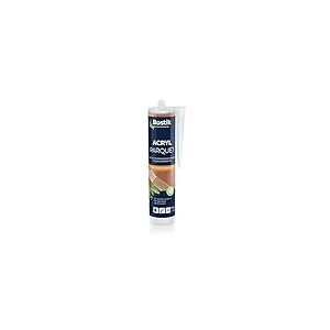 Bostik Joint Parquet, Mastic acrylique, Coloris Bois Exotique - Cartouche 300 ml