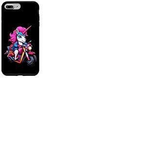 Licorne Motard/Moto Licorne Coque pour iPhone 7 Plus/8 Plus