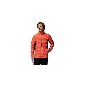 Columbia Powder Pass Veste hybride pour homme, Zing, requin, taille S