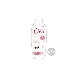 Lot 12 Cleo douche 500 ml Fleur de Lotus/Lait de Coco produit bain et douche
