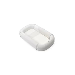 Chicco Mommy Pod 3en1, r&eacute;ducteur de lit pour b&eacute;b&eacute;, 81 cm x 49 cm, nid pour b&eacute;b&eacute;, 0-3 mois pour dormir, 0-8 mois pour le temps sur le ventre, rev&ecirc;tement en coton biologique, lavable en machine, Beige