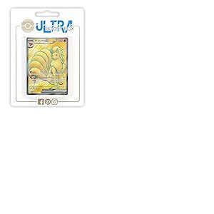 Feunard ex 186/165 Full Art Secrète - Ultraboost X Écarlate et Violet 3.5-151 Coffret de 10 Cartes Pokémon Françaises