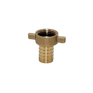 Boutt&eacute; &ndash; Nez de robinet femelle 20x27 pour tuyau &Oslash;12 &ndash; Avec joint caoutchouc imperdable