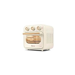 Girmi Friteuse &agrave; air chaud 14L, four multifonction 5 en 1, grill, d&eacute;shydrateur, convection, ventilateur puissant, temp&eacute;rature 230&deg;C, minuteur, accessoires inox, plateau antiadh&eacute;sif, lumi&egrave;re interne