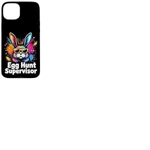 Chasse aux œufs Superviseur Lapin de Pâques Coque pour iPhone 15 Plus