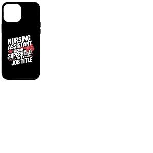 Hôpital médical d'assistante infirmière certifiée par l'AIIC Coque pour iPhone 12 Pro Max