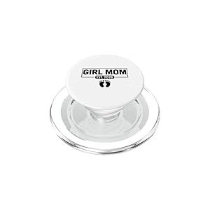 Girl Mom Est 2026 Futute Mommy 2026 Maman Future Fille PopSockets PopGrip pour MagSafe