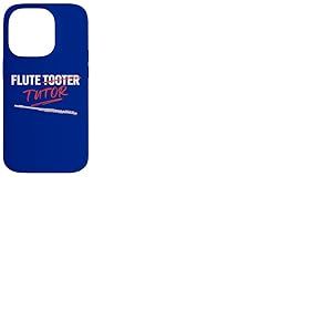 Blague Flûte pour Professeur Flûte ou Flûte Humour Drôle Coque pour iPhone 14 Pro
