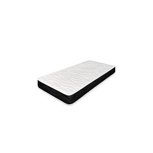 Somnia - Matelas viscoélastique Hawai réversible 140 x 200, idéal pour Lits superposés ou Lits gigognes, fermeté Moyenne-Haute, Face Hiver-été