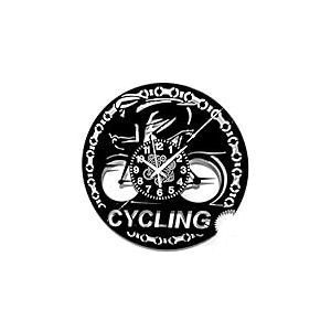 Instant Karma Clocks | Horloge Murale | Cycling | Vélo | Idée Cadeau pour Cyclisme | Motif Cycliste | Idée Cadeau Homme Vélo Sport
