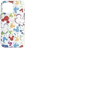 Disney Ink and Paint Mickey Mouse Icon Splat Pattern Coque pour iPhone 16 Pro Max