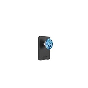 Carrelage marocain Bleu clair Floral Oriental Art Trendy Vintage PopSockets PopWallet pour MagSafe