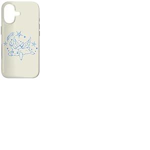 Lapin Y2K des ann&eacute;es 90 avec Ailes sous la Queue &eacute;toil&eacute;e Coque pour iPhone 17