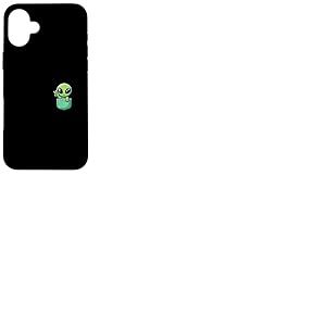 Adorable Petit Extraterrestre dans l'univers de Poche OVNI bébé Monstre Coque pour iPhone 16 Plus