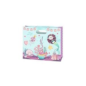 Susy Card 40050577 Sac de fête Motif sirène Grand Format, Multicolore