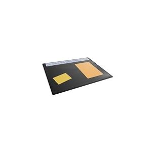DURABLE - Sous-main antidérapant avec calendrier - 65 x 50 cm - en polypropylène - Noir