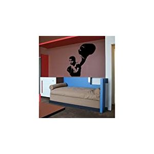 Tatoutex Stickers Mohamed Ali - Beige, L 40cm x H 44cm