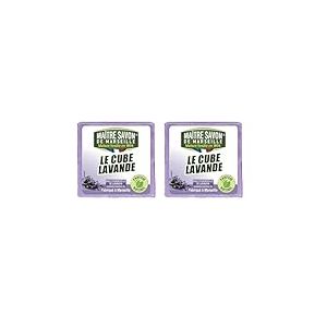 Maitre Savon de Marseille - Cubel lavande 300 g (Lot de 2)