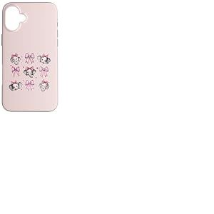 Éléphant Animal Fille Coquette Noeud Rose Maman Maman Coque pour iPhone 16 Plus