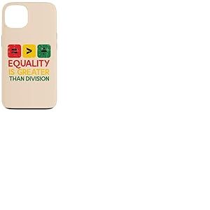 L'histoire des Noirs, l'&eacute;galit&eacute; est sup&eacute;rieure &agrave; la Division : Femmes, Hommes, Enfants Coque pour iPhone 13